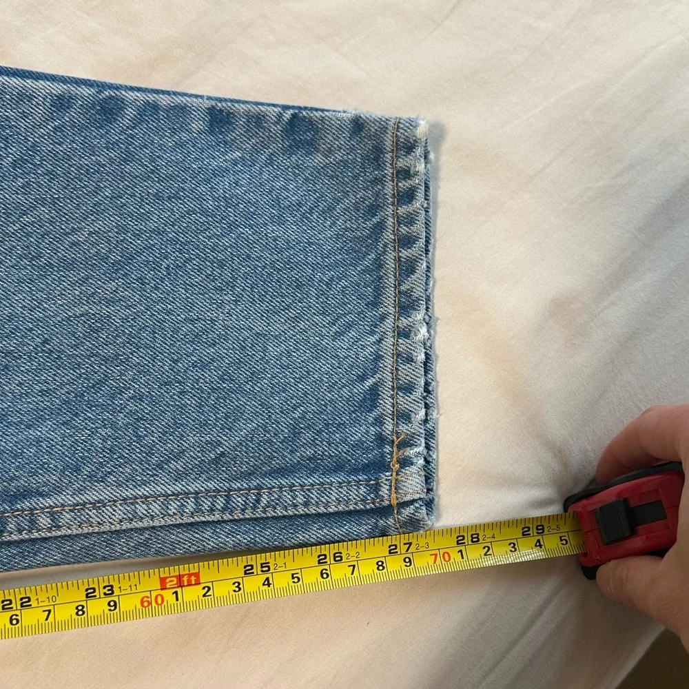 Zara Blue Mom Jeans Size 6